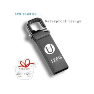 USB Flash Drive 128GB 2.0 + Free Gift