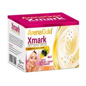 Arena Gold Xmark Anti-Dark Spot Cream with Serum + Soap + Facial Cleanser - 28g