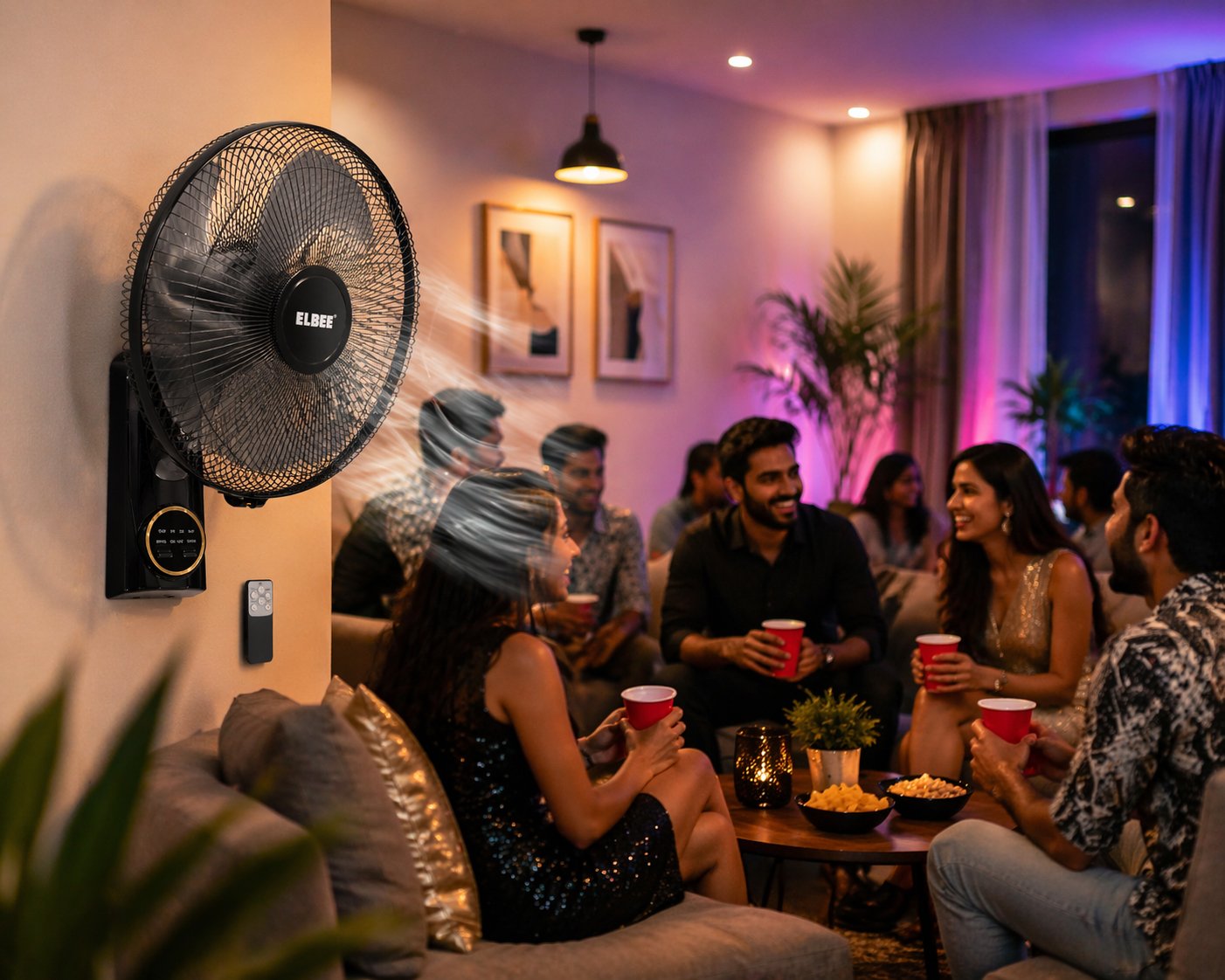 Elbee Wall Fan - LB686R - Image 2