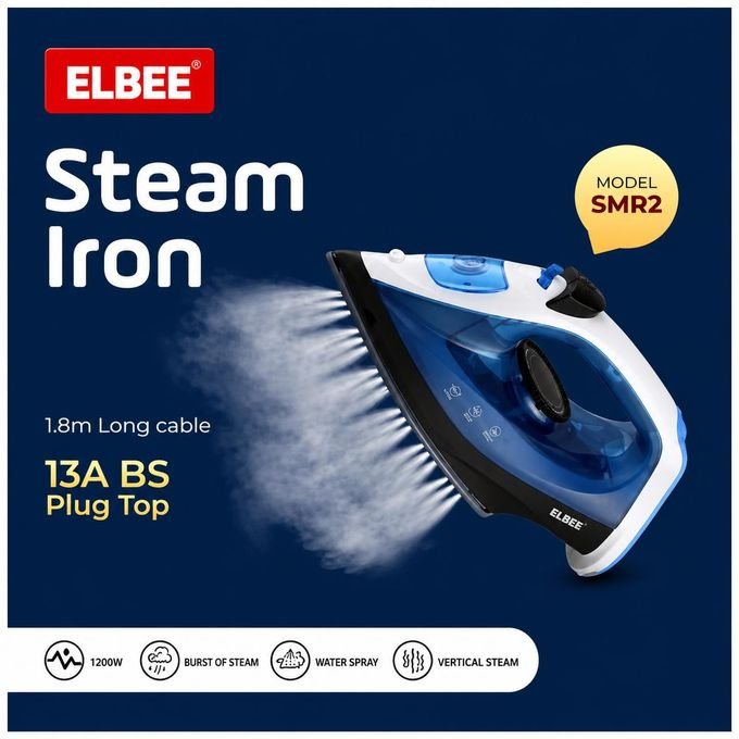 Elbee Steam Iron – SMR 2 - Image 2