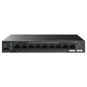 Tenda TEG1110PF-8-102W 8-port switch / 9-port Gigabit 10/100/1000 Mbps switch
