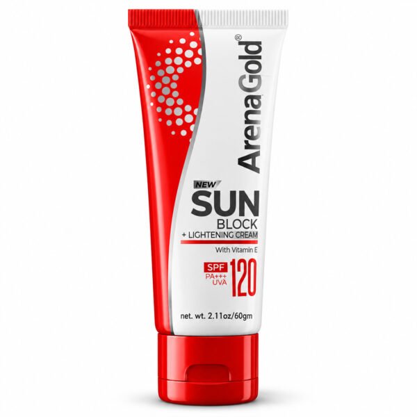 ArenaGold SPF 120++ Brightening Sunscreen – 100 g