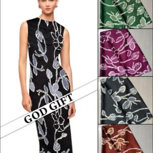 WAVELON Silk and Chiffon 6-Yard Fabric Set Design - 3247