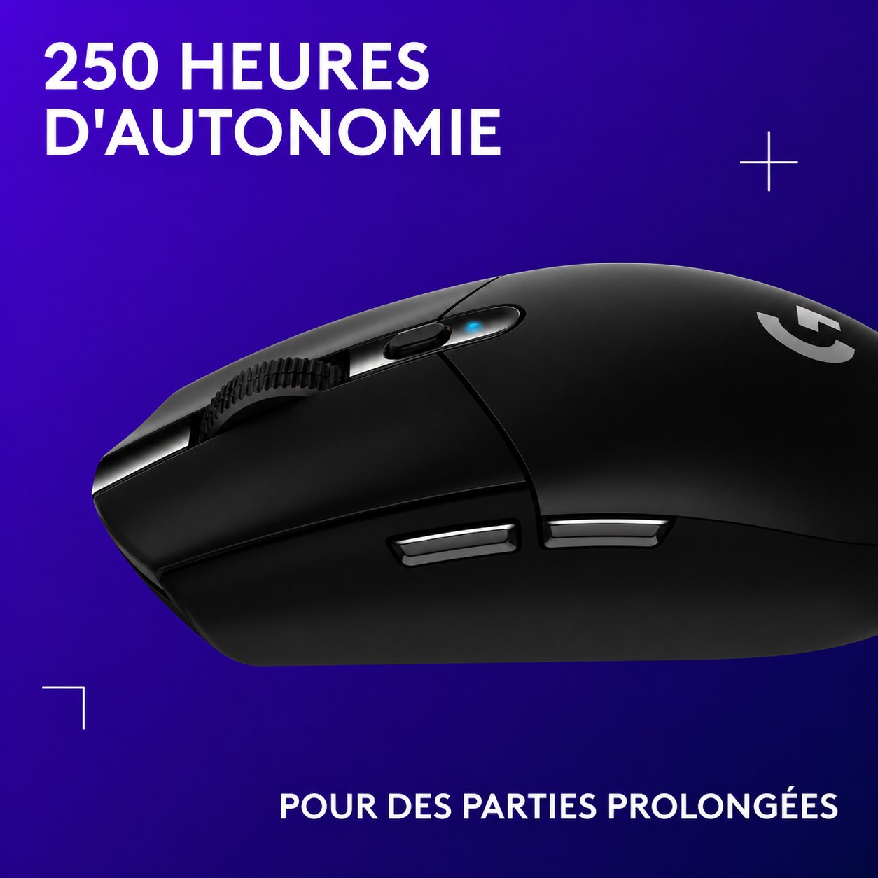 Logitech G304 LIGHTSPEED Wireless Gaming Mouse – Black - Image 4