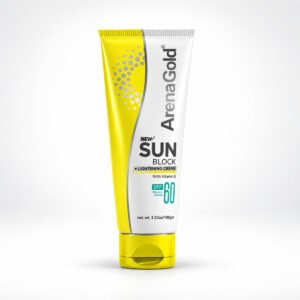 ArenaGold SPF 60 PA+ Sunscreen with Vitamin E – 100 g