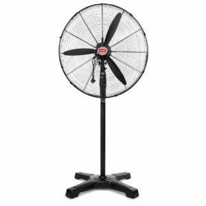 Elbee MTS Heavy-Duty Industrial Stand Fan – Black