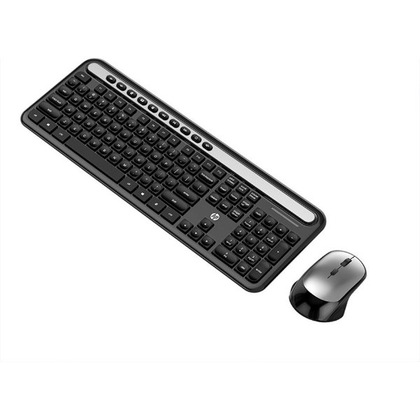 HP CS500 Wireless Keyboard & Mouse Combo – English QWERTY, 2.4GHz USB Receiver, Black - Image 3
