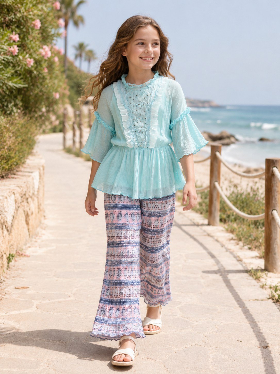 Girls Ocean Breeze Elegance Set - 4697 - Image 4