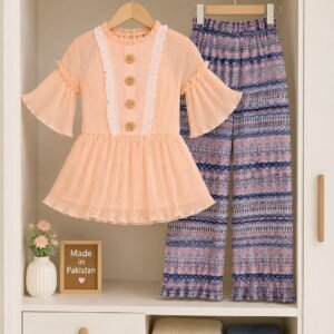 Girls Peach Blossom Charm Set - 4697