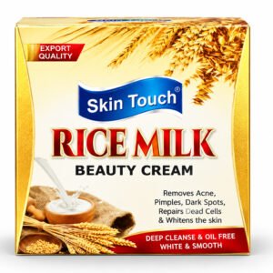 Skin Touch Rice Milk Beauty Cream – Brightening Facial Care, Dark Spot Appearance & Oil-Free Finish