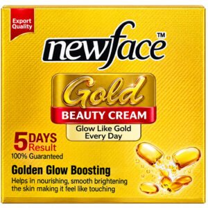NewFace Gold Beauty Cream – Nourishing Facial Care, Radiant Glow & Smooth-Looking Skin