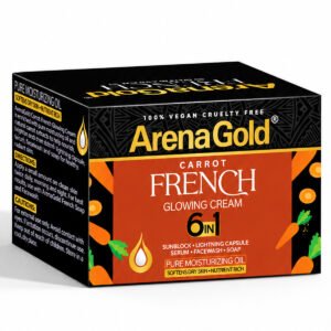 ArenaGold French 6-in-1 Glowing Cream Set – Carrot