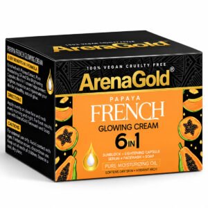 ArenaGold French 6-in-1 Glowing Cream Set – Papaya