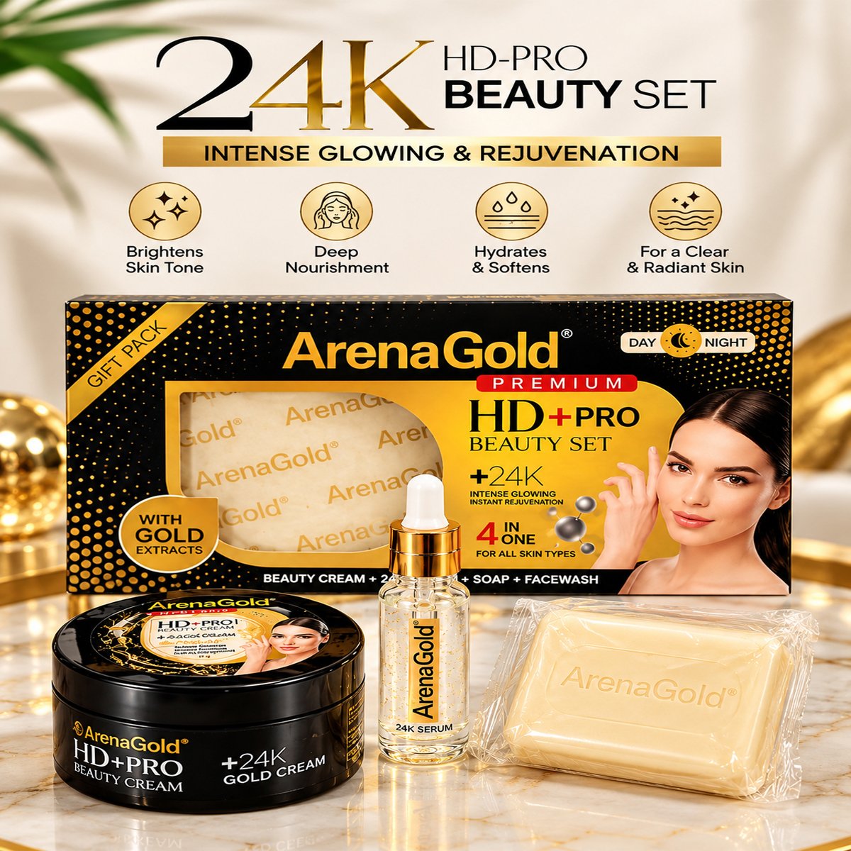 ArenaGold HD+PRO / 24K Gold product details
