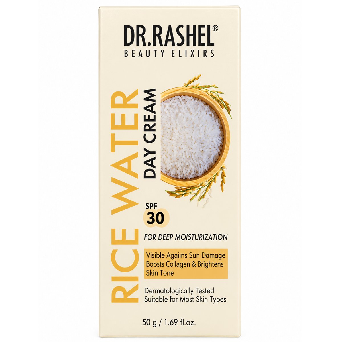 Dr. Rashel Rice Water Day Cream SPF 30