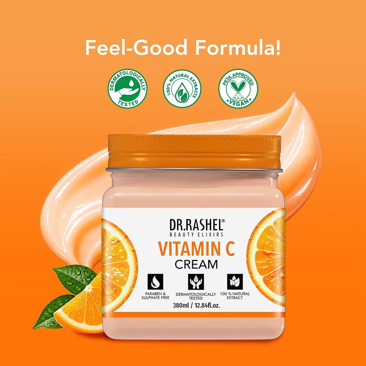 Dr. Rashel Vitamin C Face & Body Cream — 380 ml - Image 6