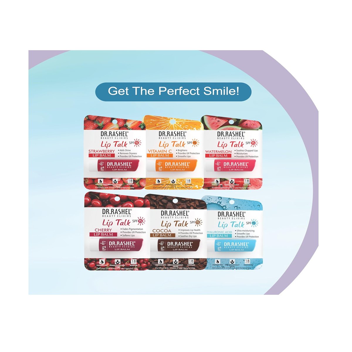 Dr. Rashel Hyaluronic Lip Balm — 5 g — packaging and product details