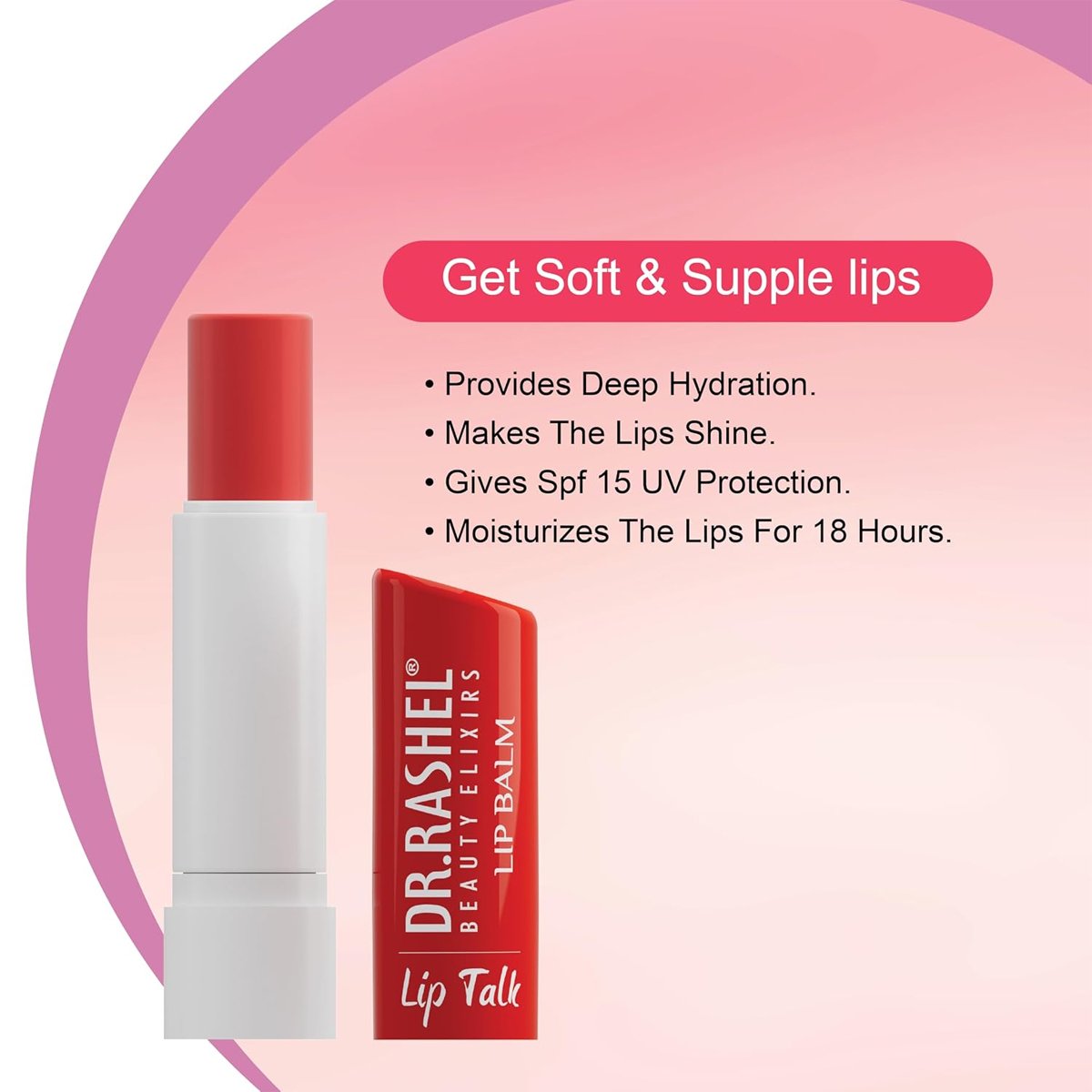 Dr. Rashel Strawberry Lip Balm — 5 g - Image 4