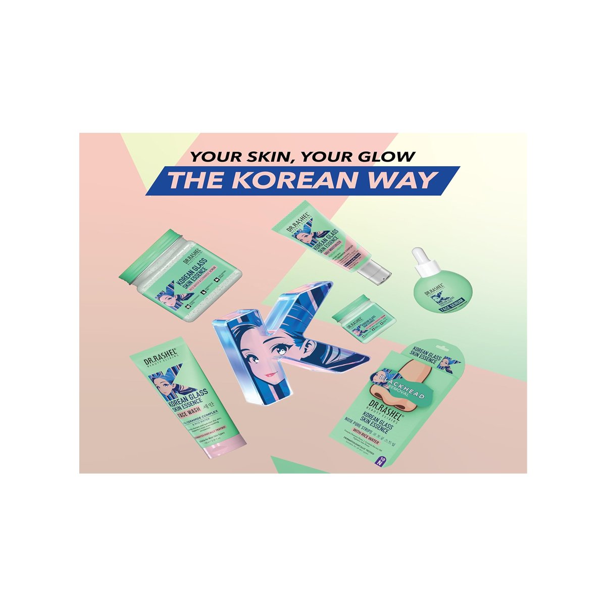 Dr. Rashel Korean Glass Skin 1% Face Moisturizer — packaging and product details