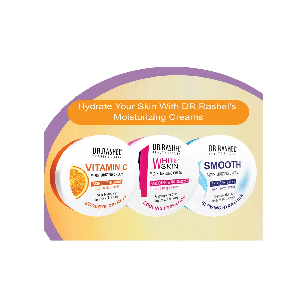 Dr. Rashel Vitamin C Face Moisturizer — 125 ml — packaging and product details