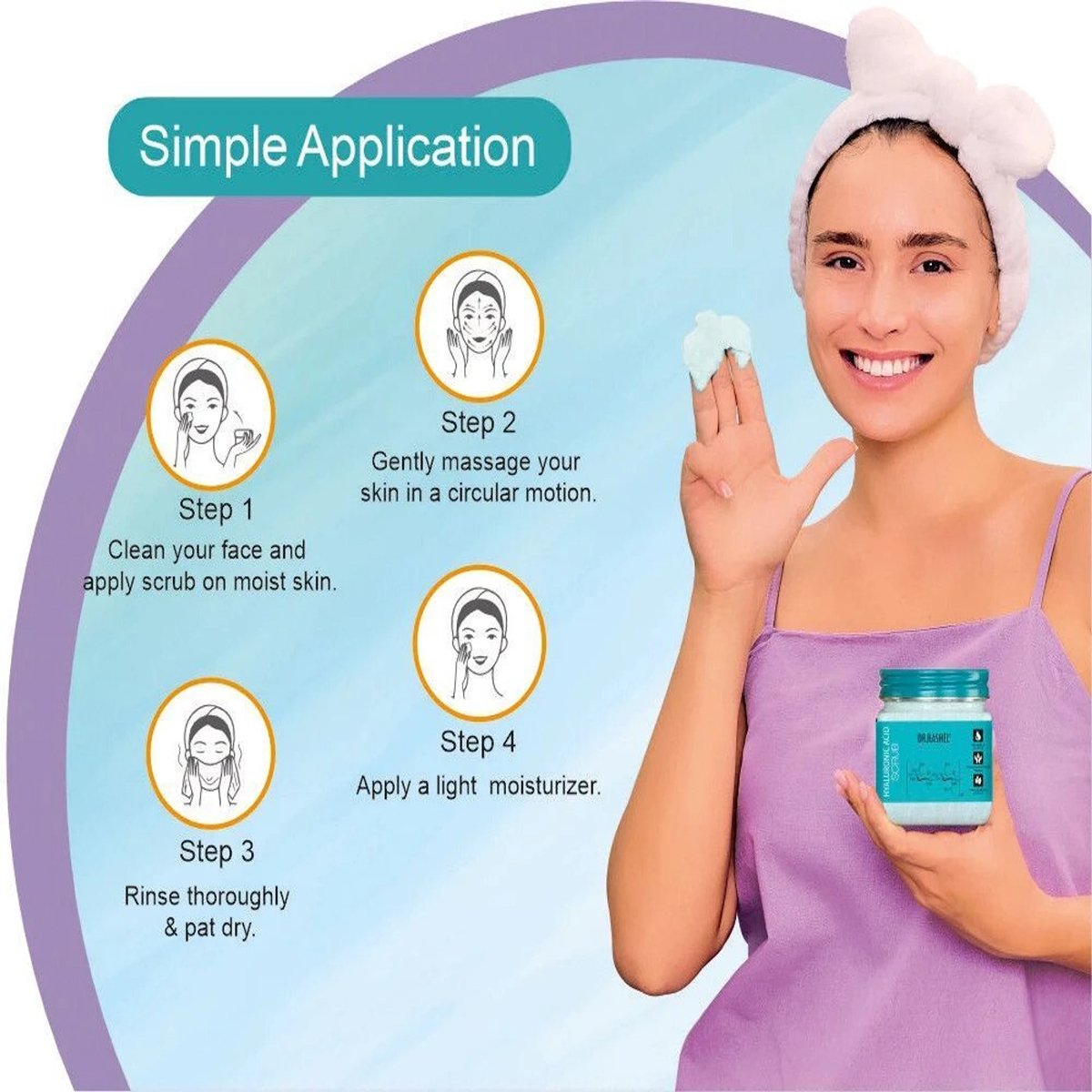 Dr. Rashel Hyaluronic Face & Body Scrub — 380 ml - Image 4