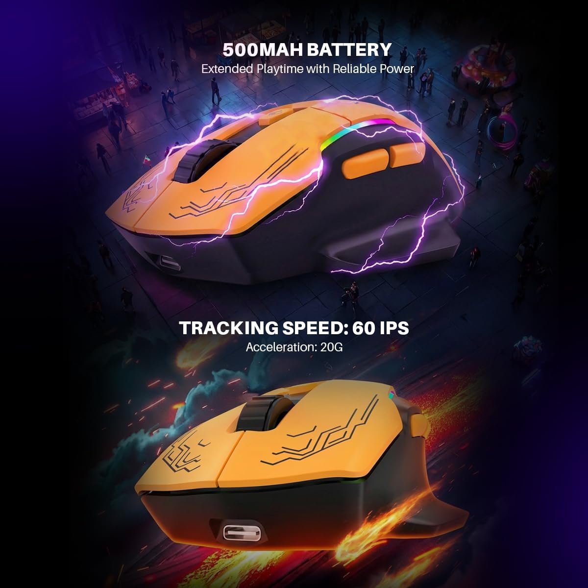 Helios Trimode Gaming Mouse product detail
