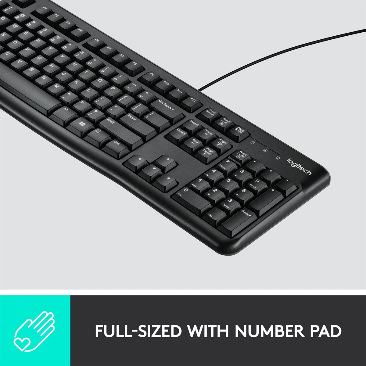Logitech USB Keyboard K120 - Image 2