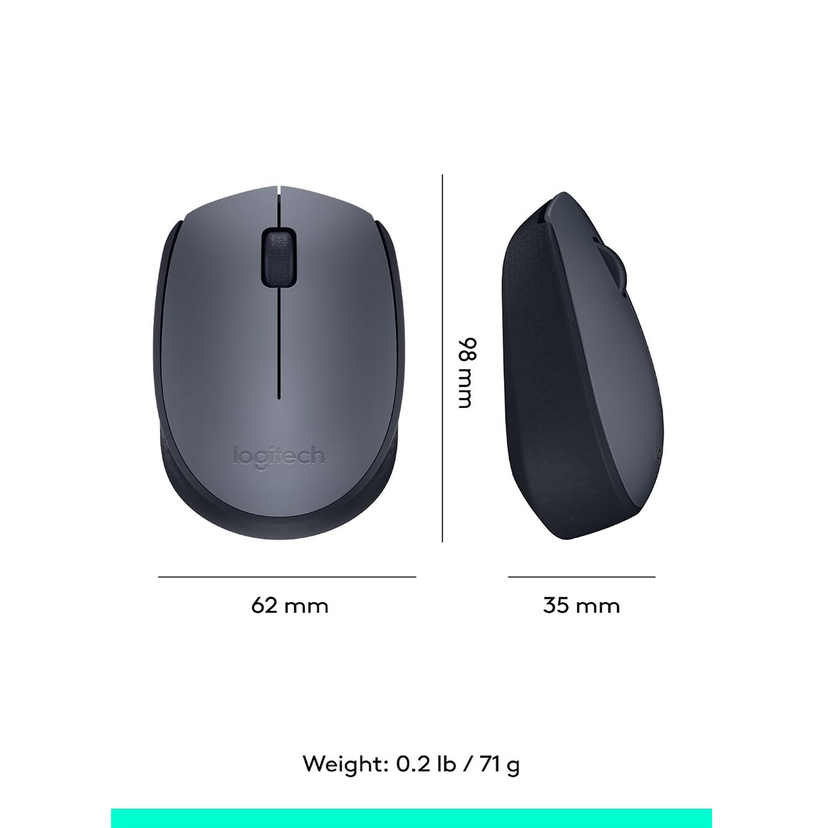Logitech Wireless Mouse M170 - Image 7