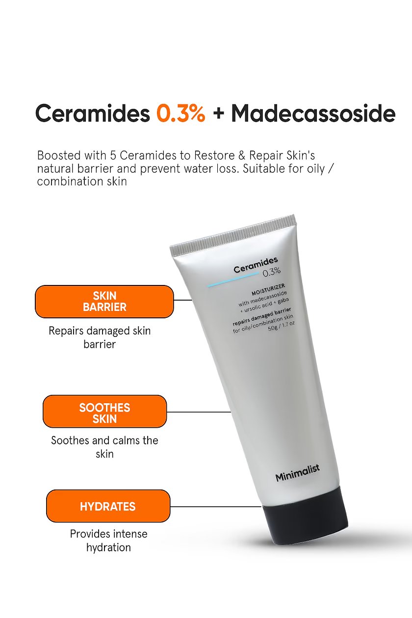 Ceramides 0.3% Moisturizer - Minimalist product visual