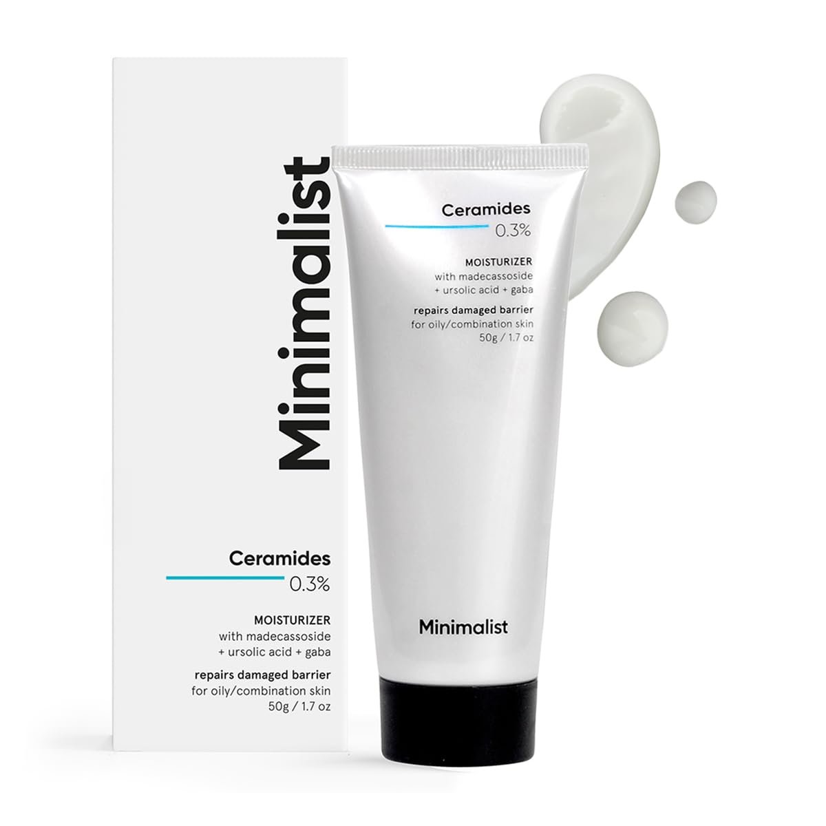 Minimalist Ceramides 0.3% Moisturizer – Barrier-Support Daily Face Moisturizer | 50 g - Image 5