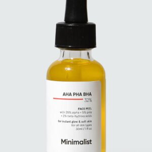 Minimalist AHA PHA BHA 32% Face Peel – Intensive Exfoliating Peel | 30 ml