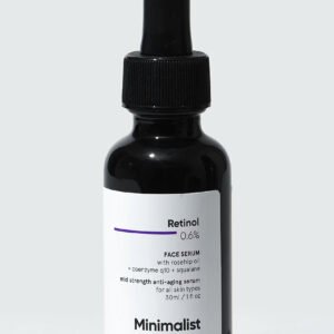 Minimalist Retinol 0.6% Face Serum – Advanced Night-Time Retinol Care | 30ml