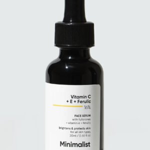 Minimalist Vitamin C + E + Ferulic 16% Face Serum – Antioxidant-Focused Facial Care