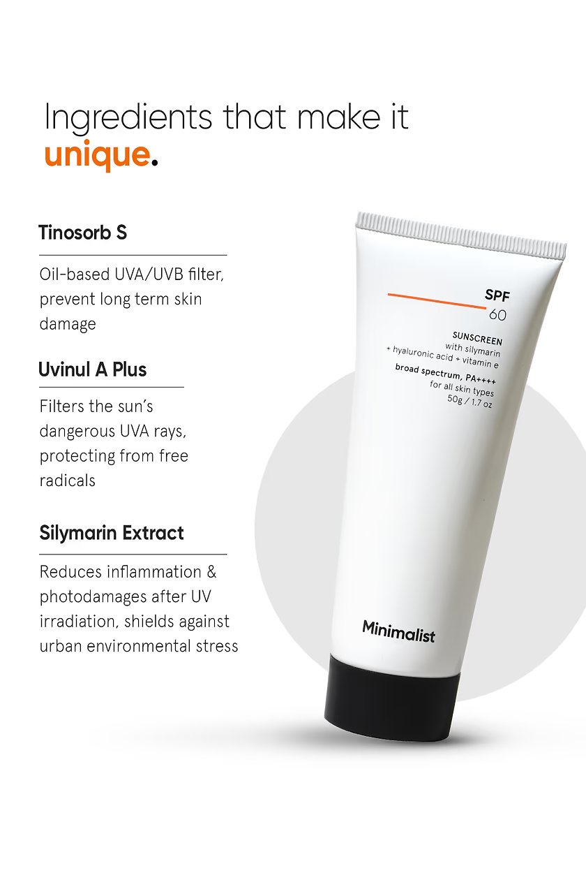 Minimalist SPF 60 Sunscreen – Broad Spectrum Daily Sun Protection | 50 g - Image 4