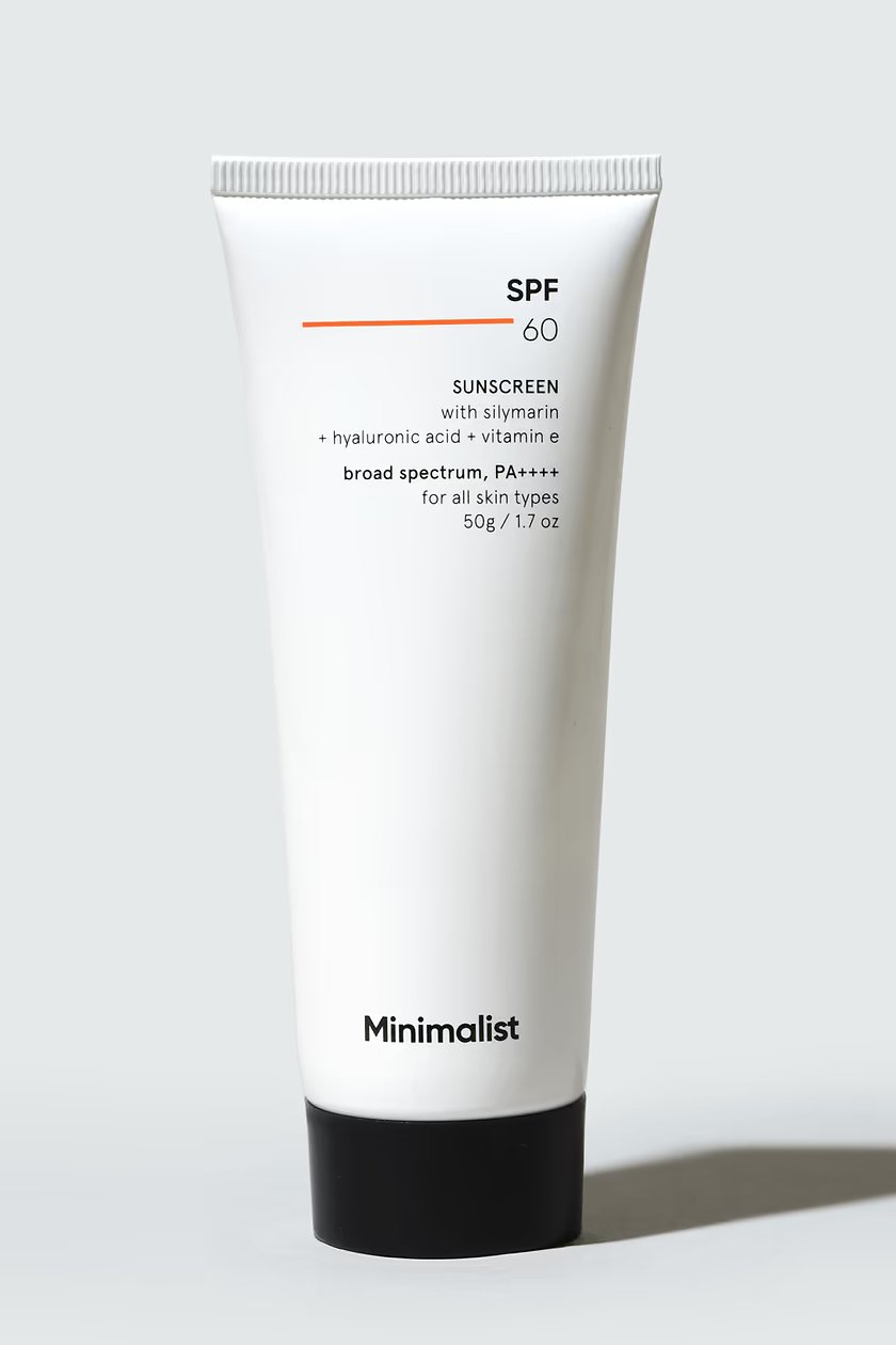 Sunscreen SPF 60 - Minimalist product visual