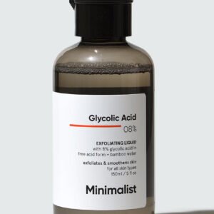 Minimalist Glycolic Acid 8% Toner – Exfoliating Face Toner | 150 ml
