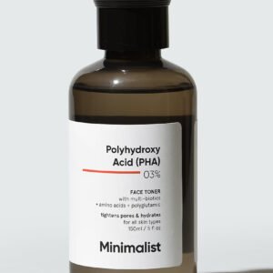 Minimalist PHA 3% Face Toner – Gentle Exfoliating Toner | 150 ml