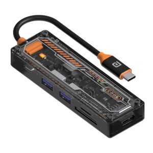 Portronics M Port View Two 6 in 1 USB Type C Hub