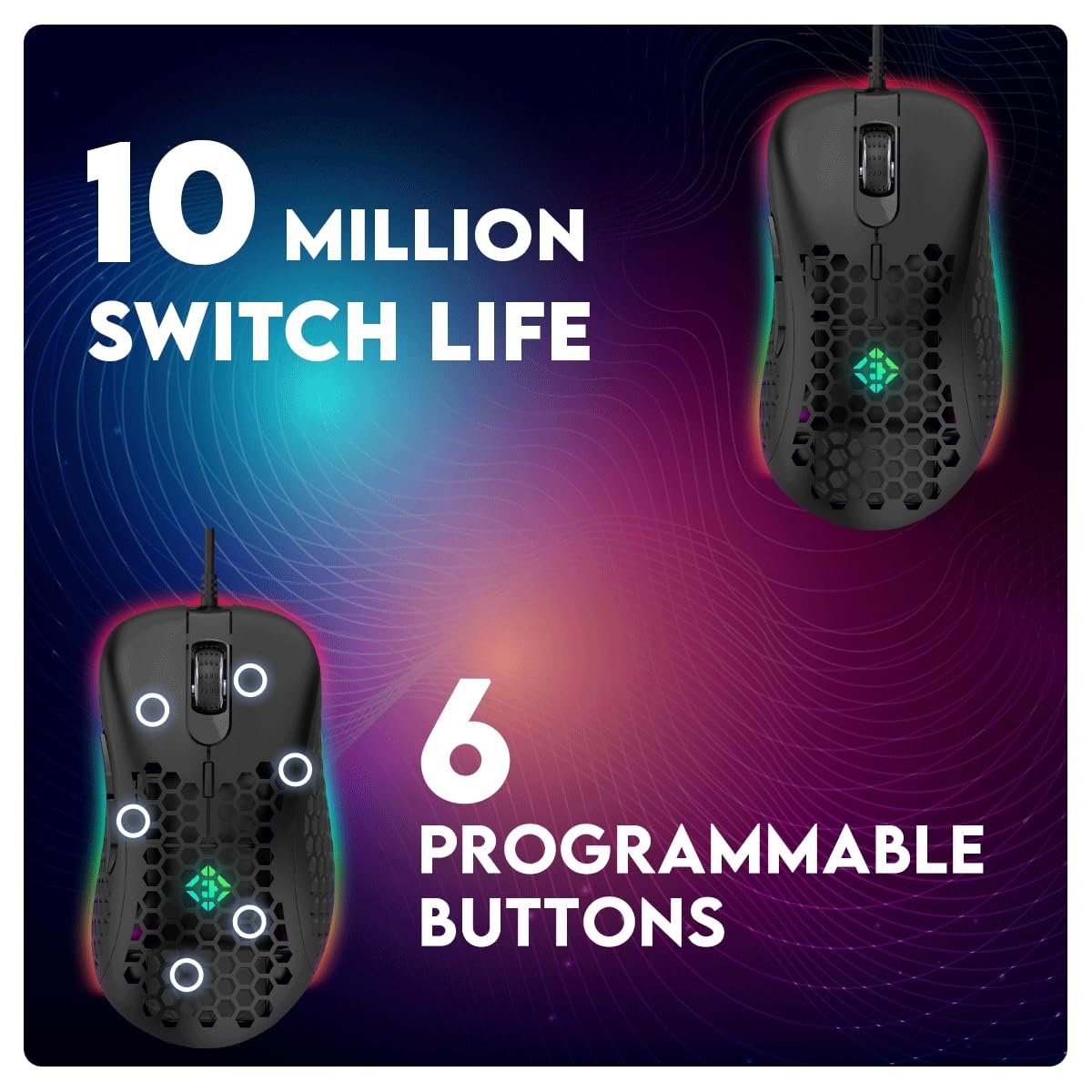 Spectrum Wired Gaming Mouse - Image 3