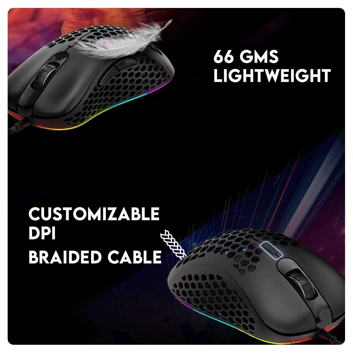 Spectrum Wired Gaming Mouse - Image 5