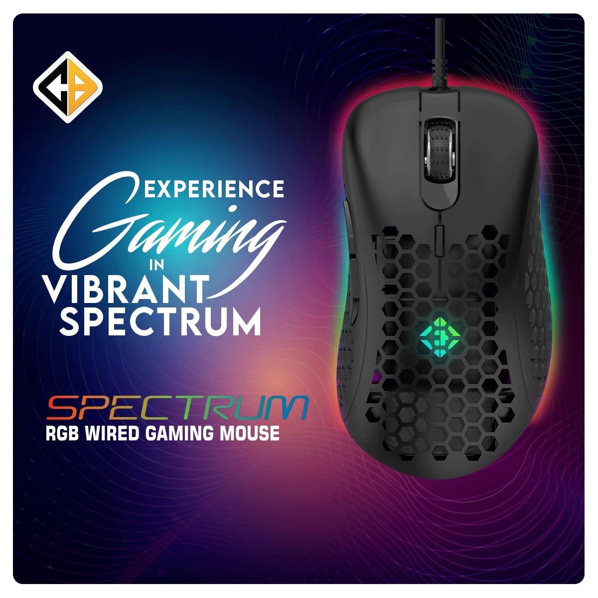 Spectrum Wired Gaming Mouse - Image 6