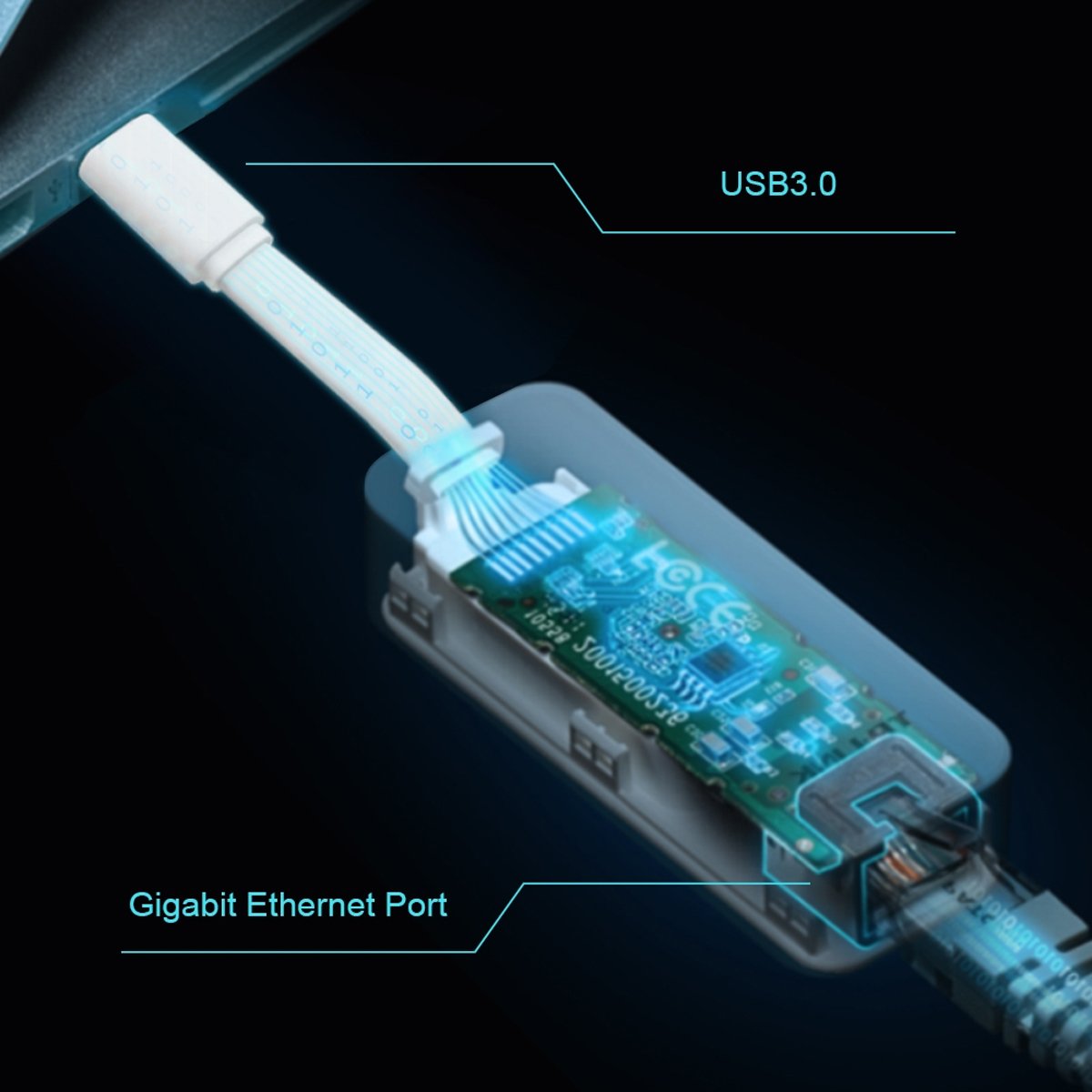 TP-Link USB Type C to RJ45 Gigabit Ethernet Adapter - Image 4