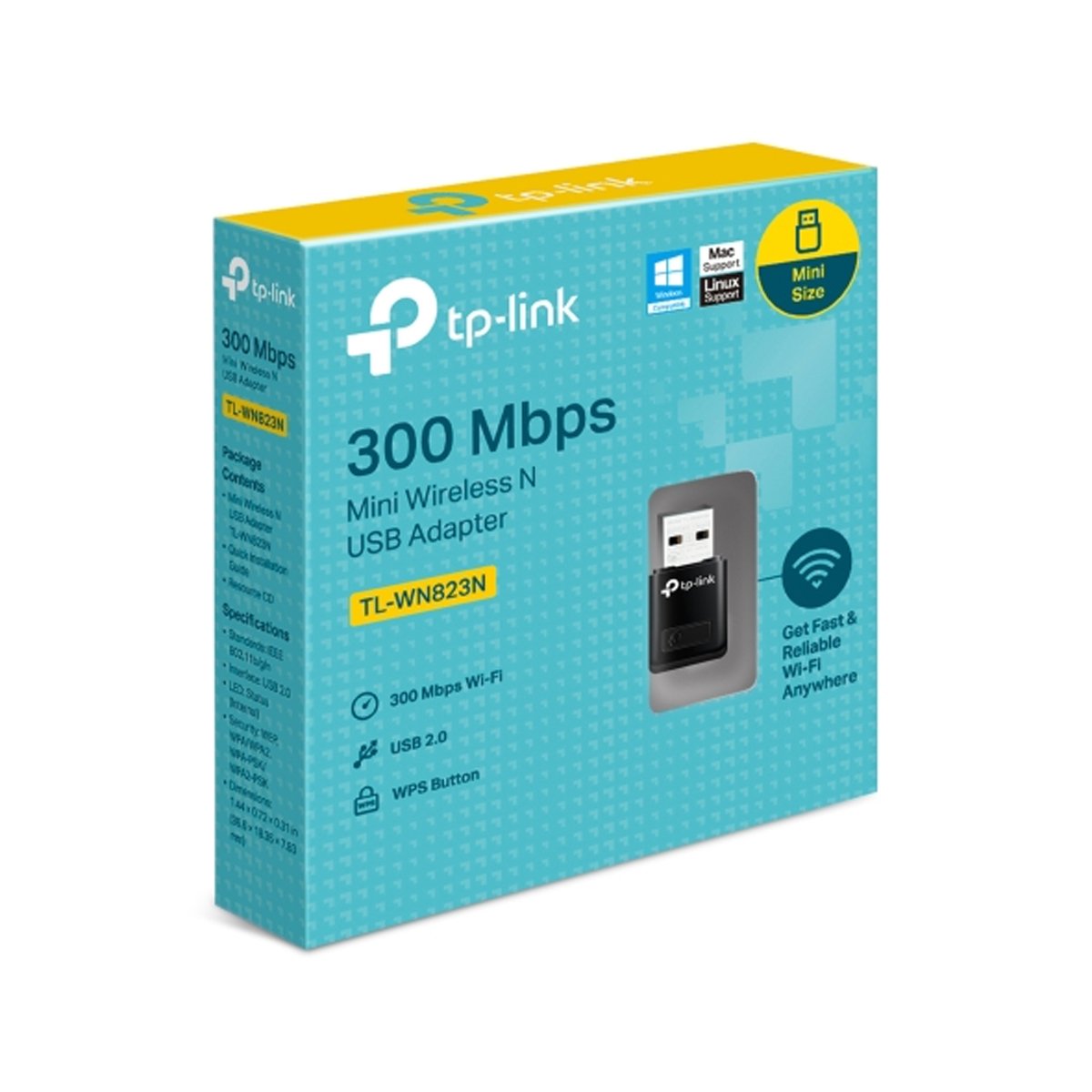 TP-Link TL-WN823N 300 Mbps Mini Wireless N USB Adapter - Image 6