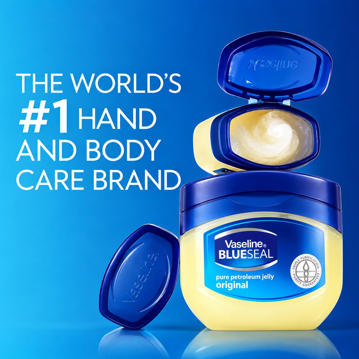 Vaseline Blue Seal Original Pure Petroleum Jelly 250 ml - Image 2