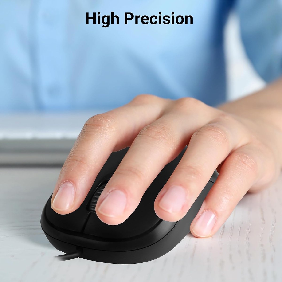Zebronic Comfort Wired Mouse - Image 5