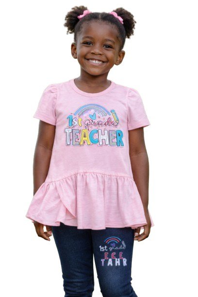 Infant First Grade Teacher Graphic T-Shirt - A123501 - Image 5