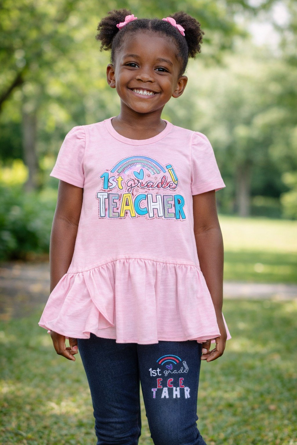 Infant First Grade Teacher Graphic T-Shirt - A123501 - Image 8