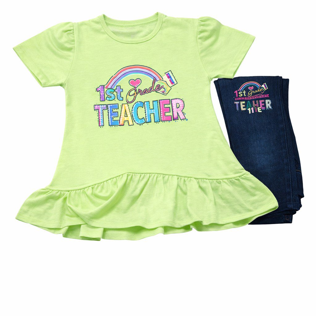 Infant First Grade Teacher Graphic T-Shirt - A123501 - Image 10