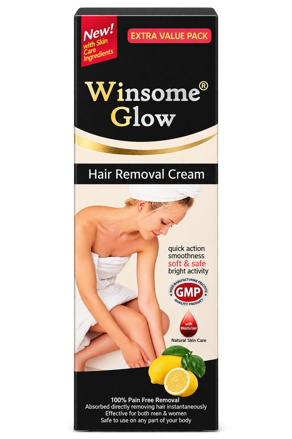 Winsome Glow Hair Removal Cream - 100ml