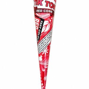TIK TOK Fast Colour Red Henna Cones - Pack of 6